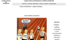 Desktop Screenshot of cartoon-karikaturen.de